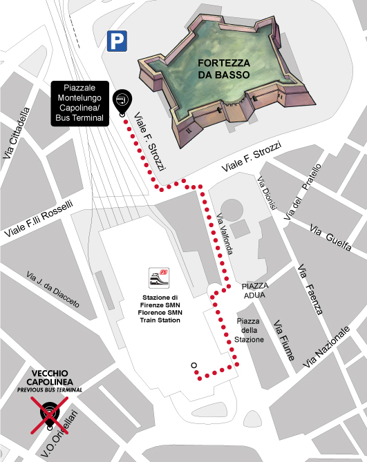 The Mall Florence direct bus THE MALL BY BUS service